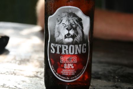 .... STrong Bierchen mit 8,5 % Alkohol.