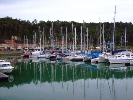 .... der Rebak Marina auf Langkawi.