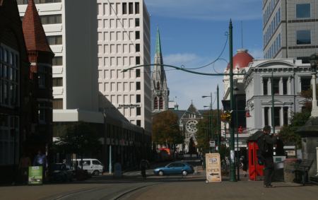 Christchurch, so modern haben wie die Stadt nicht erwartet . 