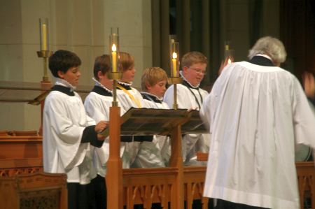 Kabenchor in der Cathedrale