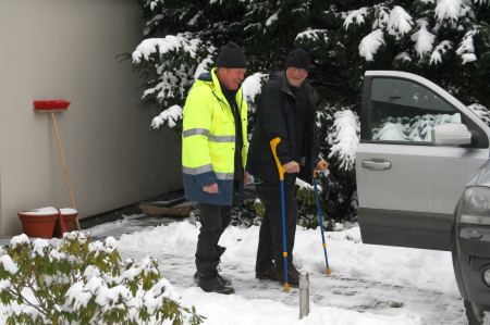 OP Ã¼berstanden - erster Arztbesuch zur Nachsorge.