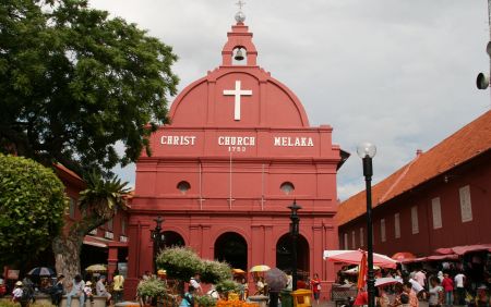 Die Christ Church von Melakka.