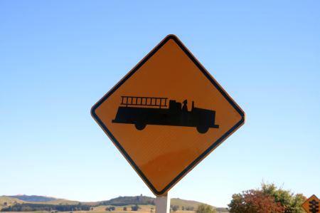 Achtung Feuerwehr in Taupo