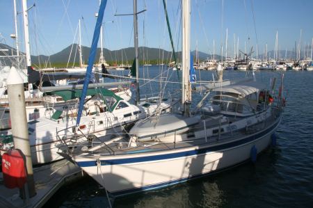 Angekommen im Hafen von Cairns.